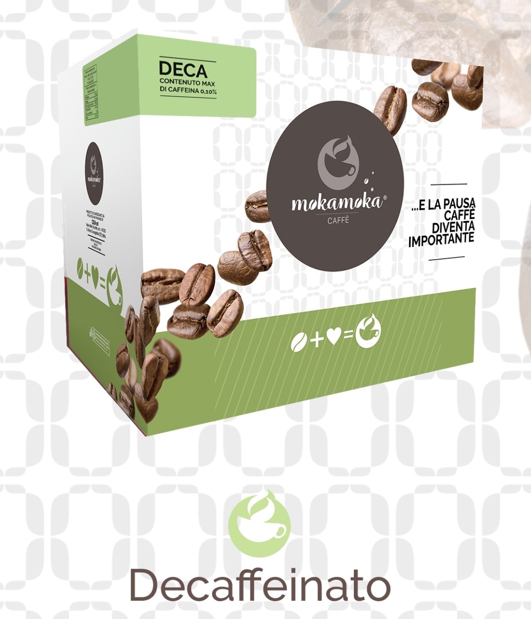 MOKAMOKA DEK. Compatibles Dolce Gusto 100u.